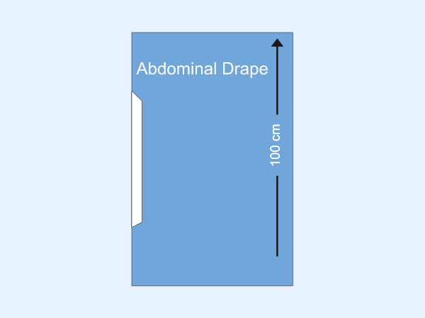 Abdominal Drape (SB)